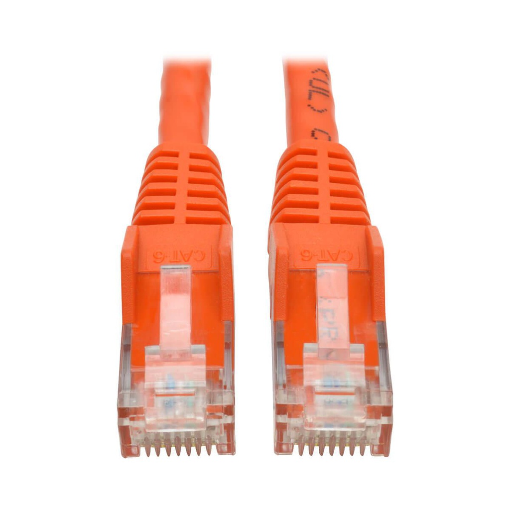 Tripp Lite N201-006-OR, 1,8 m, Cat6, U/UTP (UTP), RJ-45, RJ-45