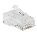 Tripp Lite Fiche modulaire UTP Cat6 RJ45 pass-through, paquet de 50