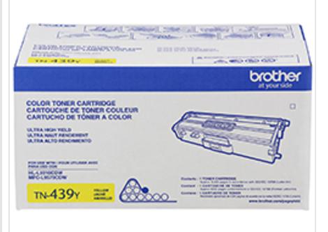 Brother Ultra High-Yield Yellow Toner Cartridge (TN439Y)