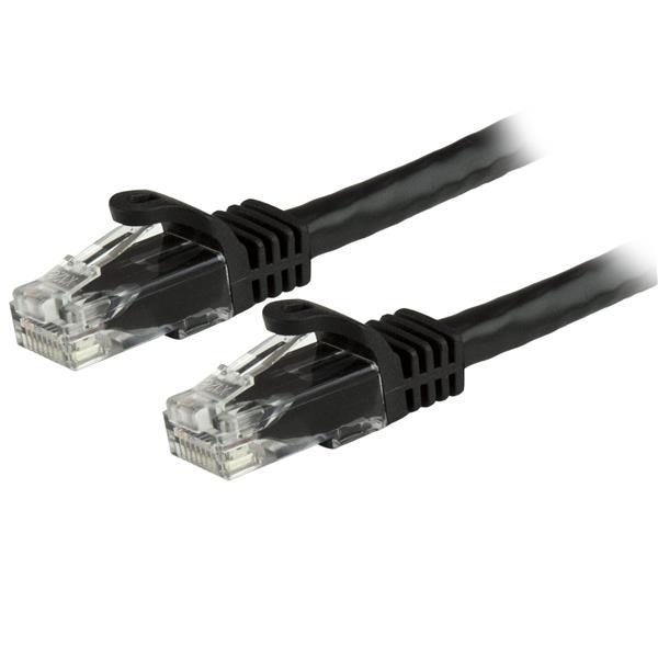 StarTech.com N6PATCH20BK, 6,1 m, Cat6, U/UTP (UTP), RJ-45, RJ-45