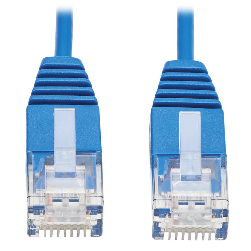 Tripp Lite N200-UR6N-BL, 0,2 m, Cat6, U/UTP (UTP), RJ-45, RJ-45