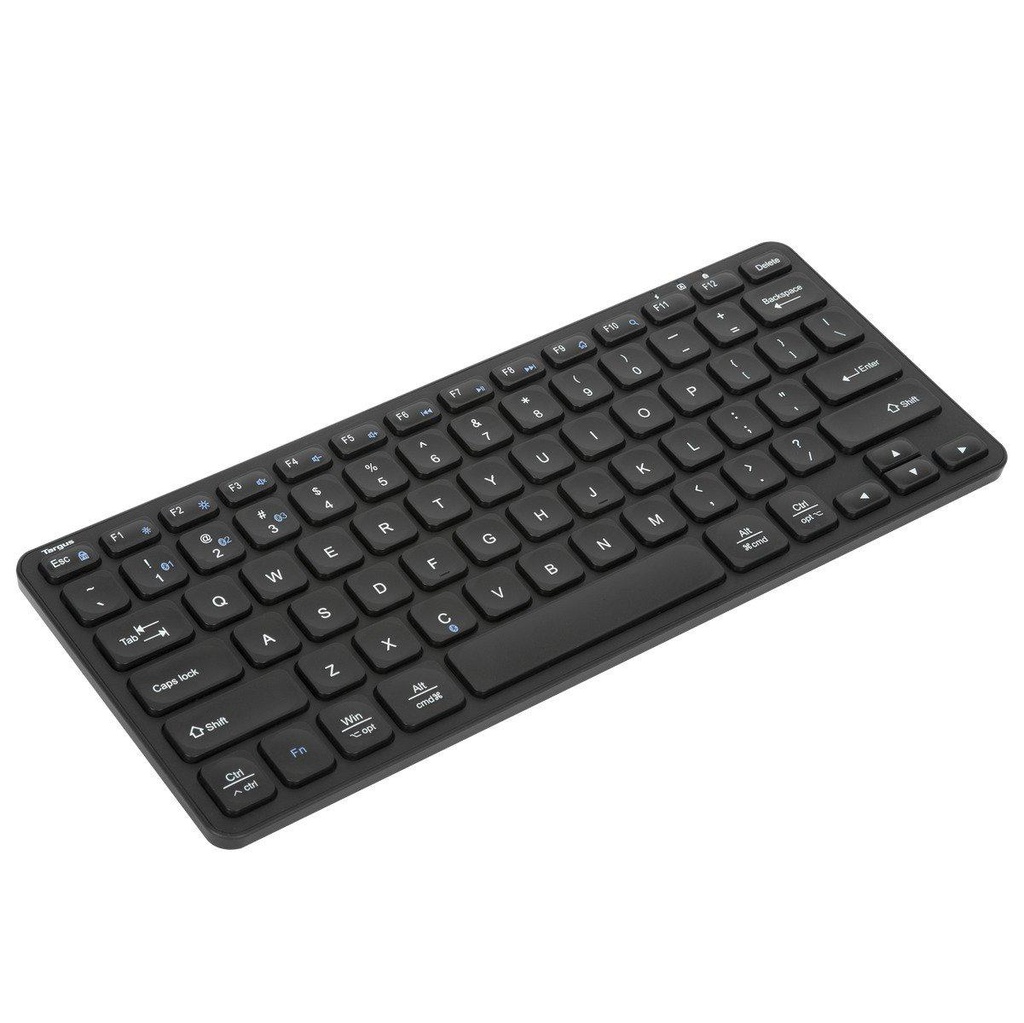 Targus AKB862US, RF sans fil + Bluetooth, QWERTY, Noir