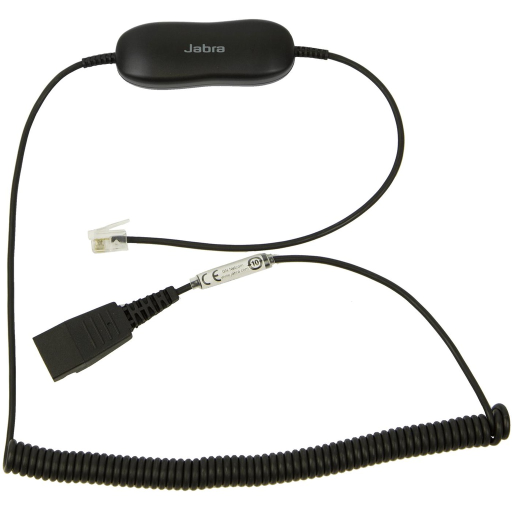 Jabra GN1216 Avaya cord, coiled (88001-04)