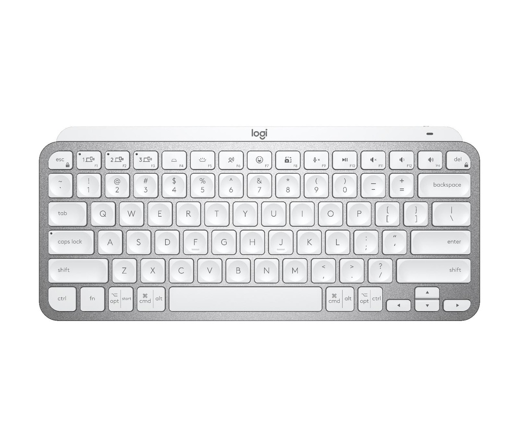 Logitech Bluetooth / Logi Bolt, 295.99 x 131.95 x 20.97 mm, 506.4 g, Pale Gray