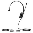 Yealink Mono, over-the-head, QD to RJ-9, noise-canceling, HD Voice (YHS36M)