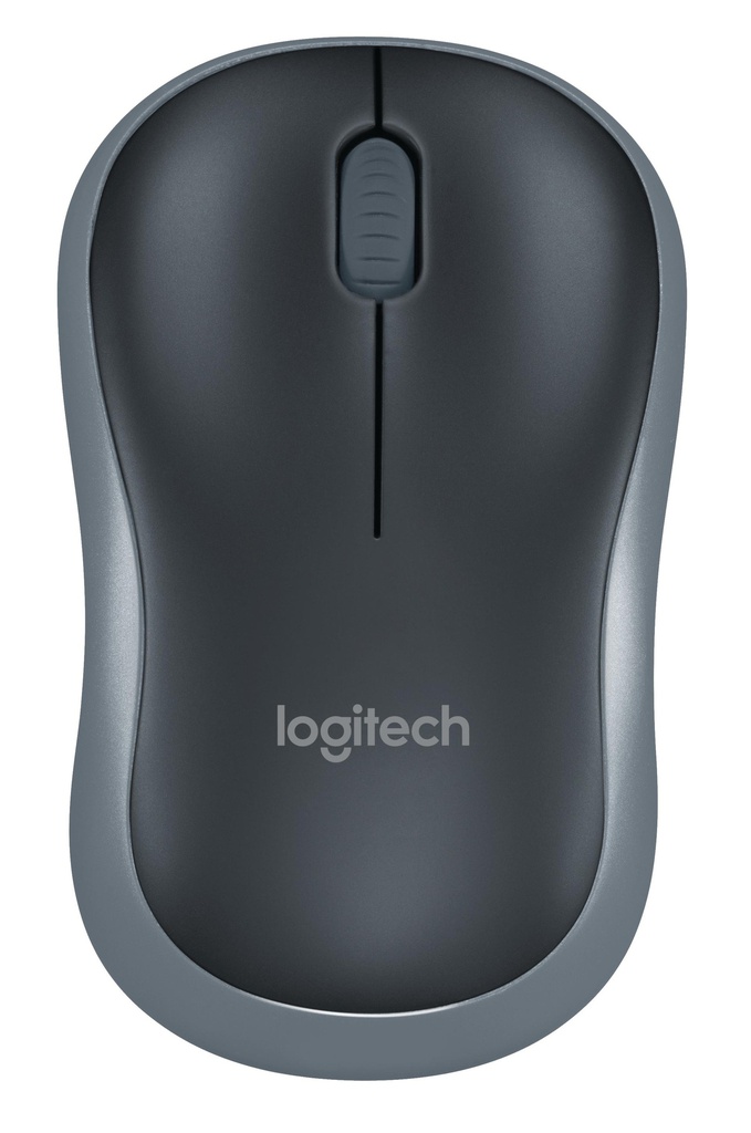 Logitech Souris sans fil M185, sans fil RF, grise (910-002225)