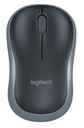 Logitech Souris sans fil M185, sans fil RF, grise (910-002225)