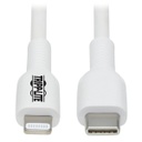 Tripp Lite M102AB-01M-WH lightning cable