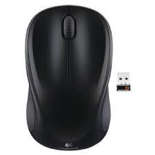 Logitech Souris sans fil M317, sans fil RF, noire (910-003416)