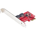 Cartes/adaptateurs d'interface StarTech.com 2P6G-PCIE-SATA-CARD