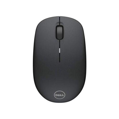 DELL Wireless - RF, Optical, 3 Buttons, 1000DPI, 1x AA, Black (WM126-BK)