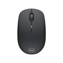 DELL Wireless - RF, Optical, 3 Buttons, 1000DPI, 1x AA, Black (WM126-BK)