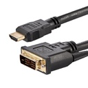 StarTech.com Câble HDMI® vers DVI-D de 1,8m - Mâle / Mâle - Noir (HDMIDVIMM6)