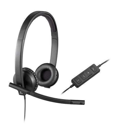 Logitech Casque USB H570e Stéréo (981-000574)