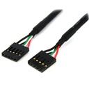 StarTech.com 18in Internal 5 pin USB IDC Motherboard Header Cable - F/F