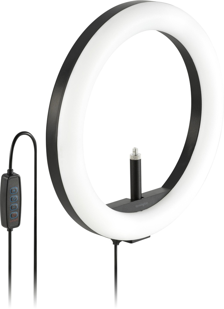 Kensington L1000 Bicolour Ring Light with Webcam Mount (K87653WW)