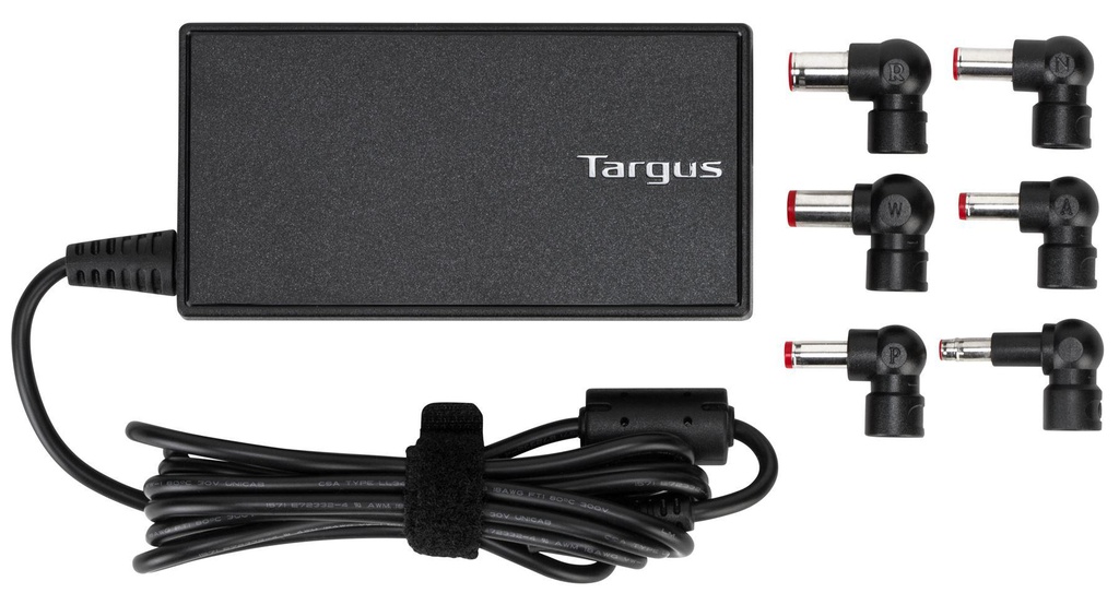 Targus Universal Laptop Charger, 90 W, Black (APA90CA)