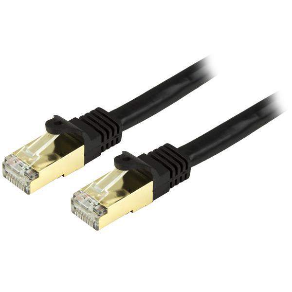 StarTech.com C6ASPAT12BK networking cable