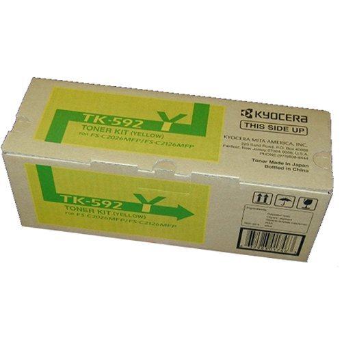 KYOCERA MITA FS-C2026MFP KIT DE TONER JAUNE (TK-592Y)