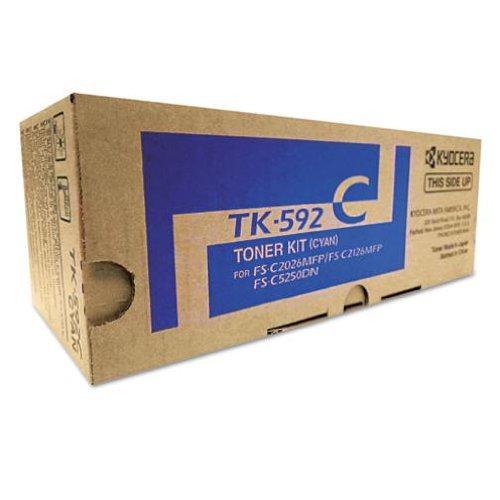 KYOCERA MITA FS-C2026MFP TONER KIT CYAN (TK-592C)