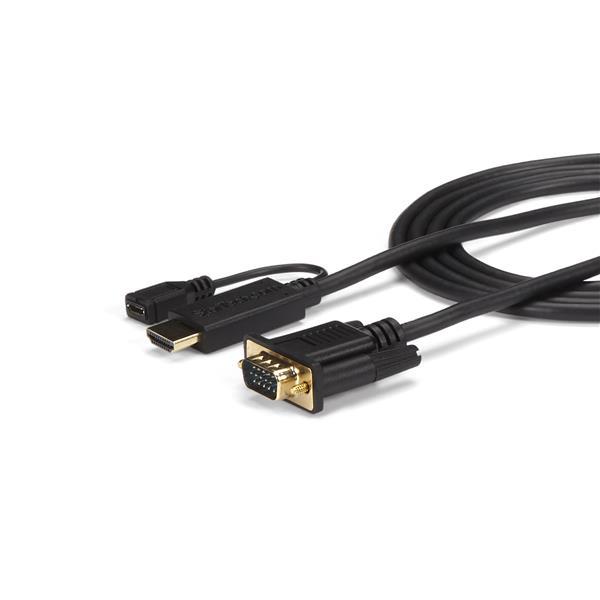 Adaptateur de câble vidéo StarTech.com HD2VGAMM6