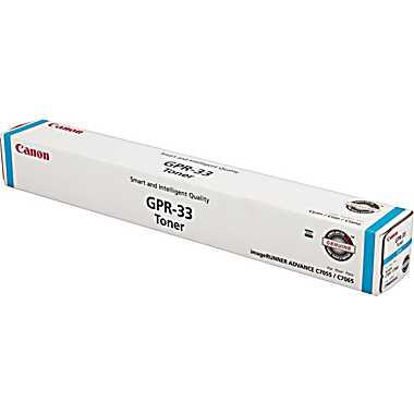 Canon Cartouche de toner cyan GPR-33, 52 000 pages (2796B003AA)