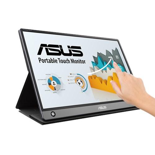 ASUS MB16AMT, 39,6 cm (15.6&quot;), 1920 x 1080 pixels, 5 ms, Gris