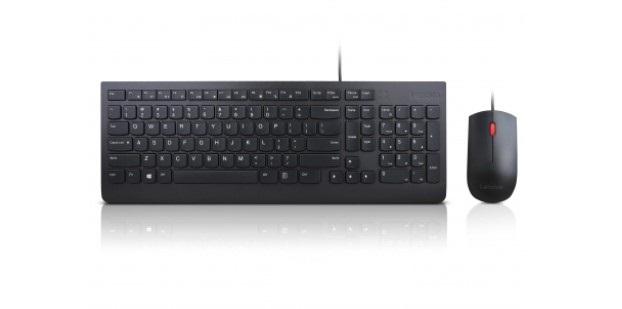 Lenovo Ensemble clavier et souris filaire Essential, français canadien