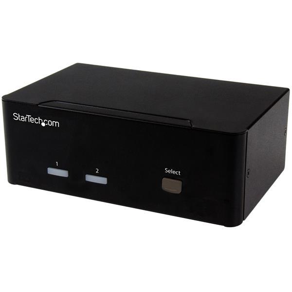 StarTech.com 2-port KVM Switch with Dual VGA and 2-port USB Hub - USB 2.0