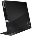 ASUS SBW-06D2X-U, Noir, USB 2.0, 2 Mo, 80,120 mm, 8x, 24x