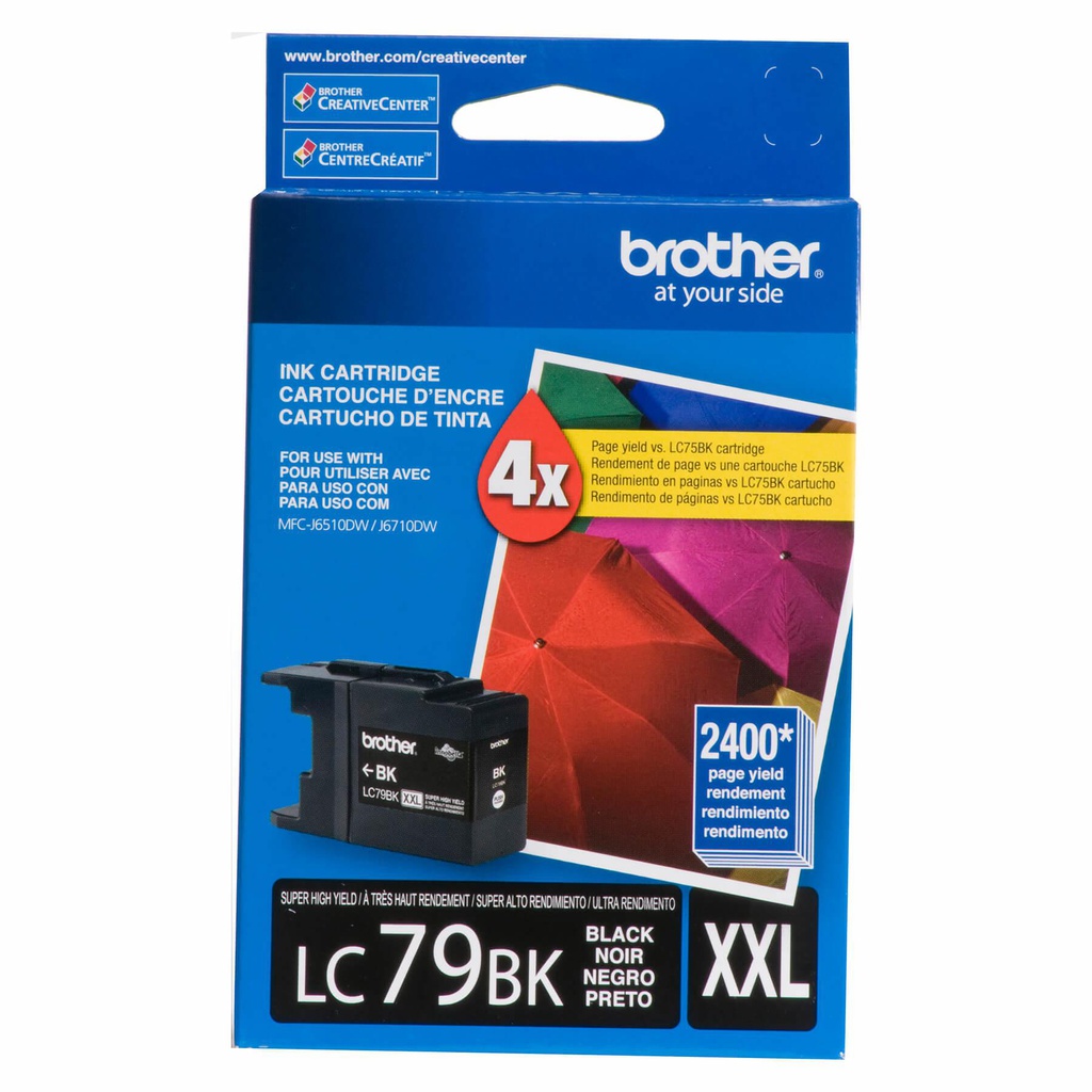 Brother LC79BKS Innobella Ink Cartridge – Black, Super High Yield