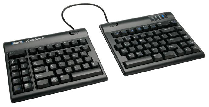 Kinesis USB, Câble, PC, QWERTY (KB800PB-US-20)