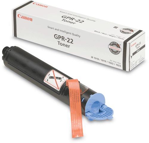 Canon GPR-22 Black Toner Cartridge (0386B003AA)