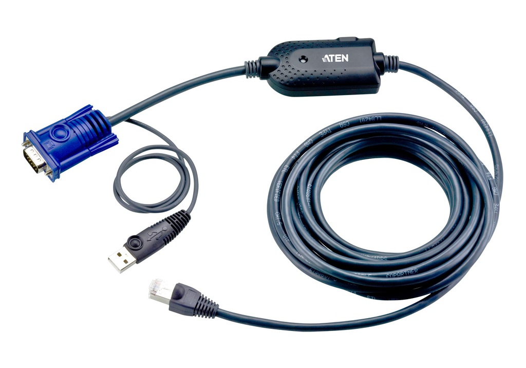 ATEN Câble adaptateur USB VGA KVM (KA7970)