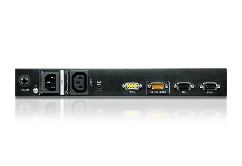 ATEN KN1000A, 1920 x 1200 pixels, Ethernet LAN, Black