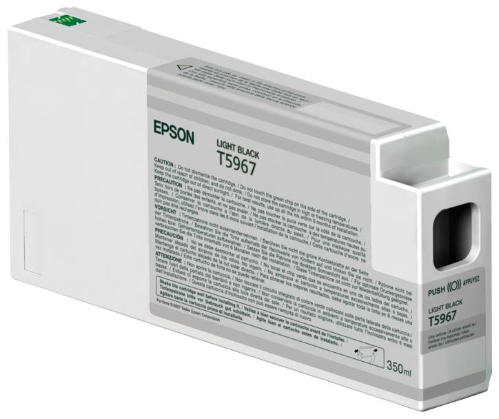 Epson Singlepack Light Black T596700 UltraChrome HDR 350 ml