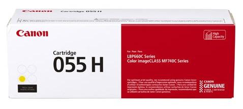 Canon imageCLASS Toner 055 Yellow High Capacity Yield (3017C001)