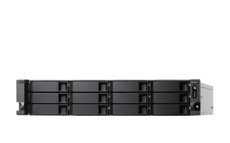 QNAP TS-h1886XU-RP R2, NAS, Rack (2 U), Intel® Xeon® D, D-1622, Noir