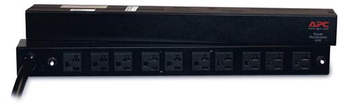 APC Rack PDU, Basic, 1U, 30A, 120V power distribution unit (PDU)