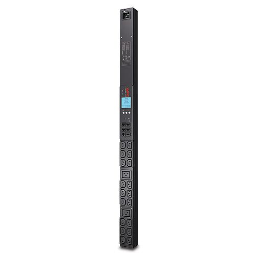 APC PDU en rack 2G, mesuré, ZeroU, 20 A, 208 V, (18) C13 et (2) C19, cordon L620