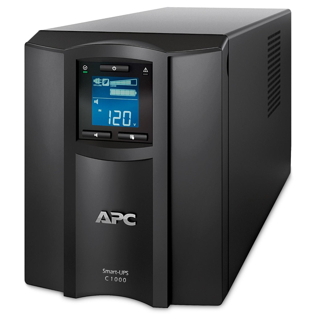 APC SMC1000C, Interactivité de ligne, 1 kVA, 600 W, Sinus, 85 V, 136 V