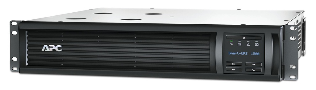 APC Smart-UPS 1500VA, LCD, RM 2U, 120V with SmartConnect (SMT1500RM2UC)