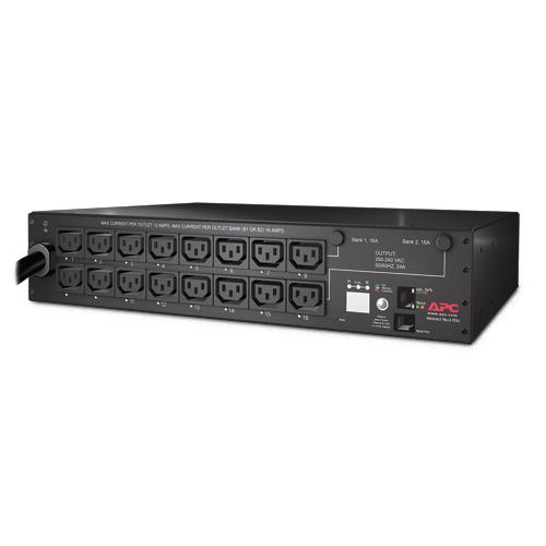 APC Switched, 2U, 30A, 208V, 16x C13, NEMA L6-30P, 444 x 254 x 89 mm, 6320 g