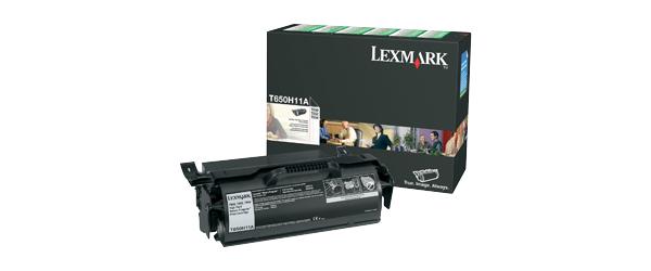 Cartouche d'impression du programme de retour à haut rendement Lexmark T65x cartouche de toner