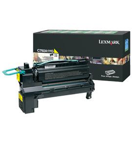 Lexmark C792A1YG, 6000 pages, Yellow, 1 pc(s)