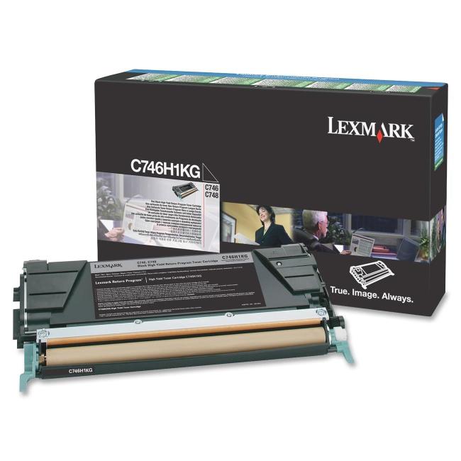 Lexmark C746H1KG, 12000 pages, Noir, 1 pièce(s)