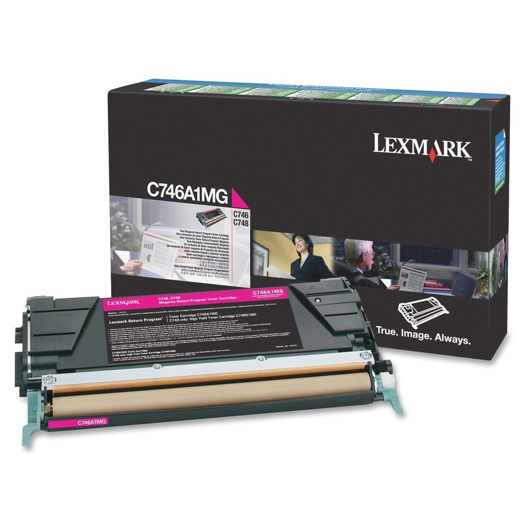 Lexmark C746A1MG, 7000 pages, Magenta, 1 pièce(s)