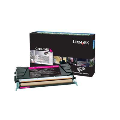 Lexmark C748H1MG, 10000 pages, Magenta, 1 pc(s)