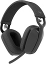 Logitech Zone Vibe 100, Sans fil, Appels/Musique, 185 g, Casque, Graphite