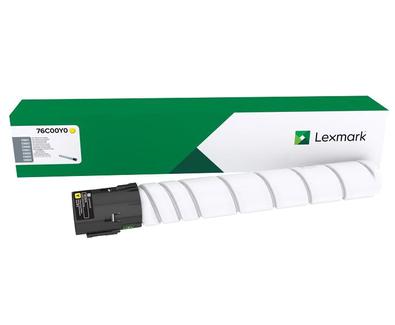 Lexmark Yellow Toner Cartridge, 11500 Yield (76C00Y0)